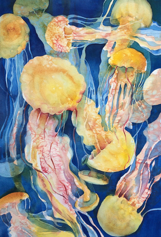Sea Nettles by Nancy Caldwell