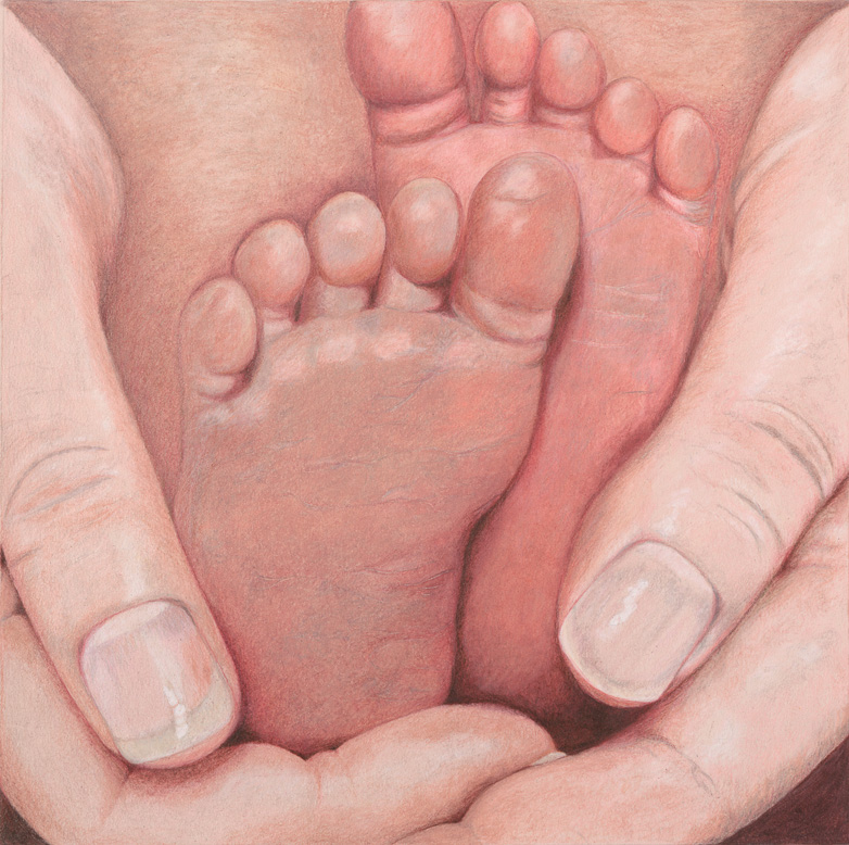 Footprints on My Heart by Karen Jones